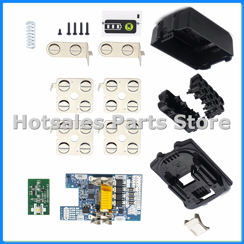 Battery Case Storage - 電動工具リチウム電池ケース収納ボックス保護回路基板 18V リチウムイオン電池用 BL1830-A57M