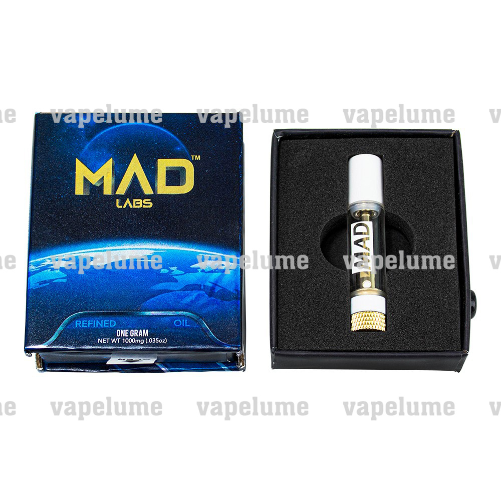 Accessories For Vaping - MAD 使い捨て電気 Vape 510 ネジ付きカートリッジ 1000mg