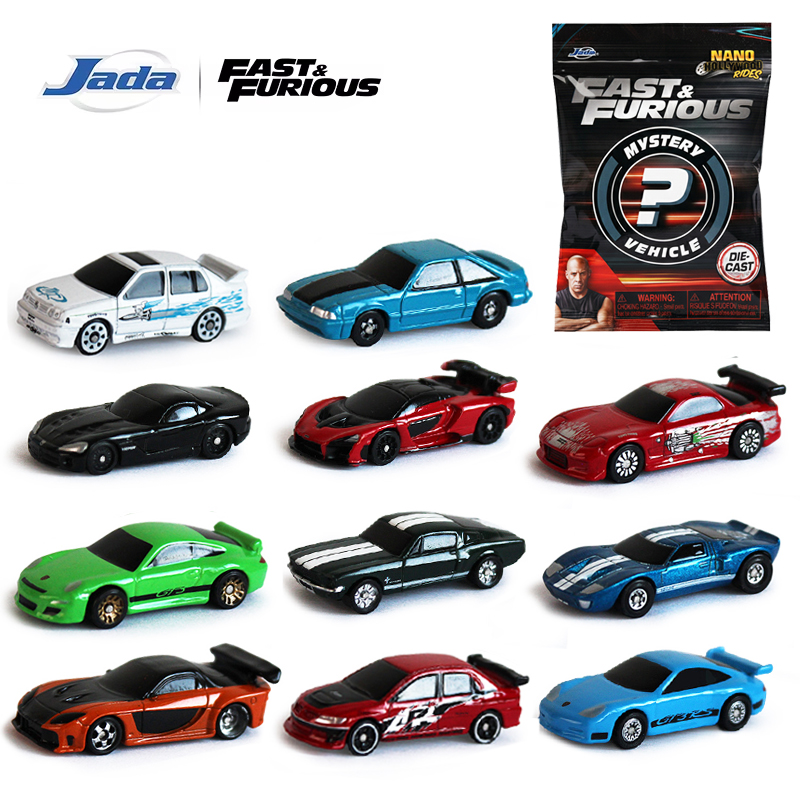 Battery Case Storage - JADA W2 ワイルド・スピード 1:128 ダイキャストメタルミニカー ブラインドボックス