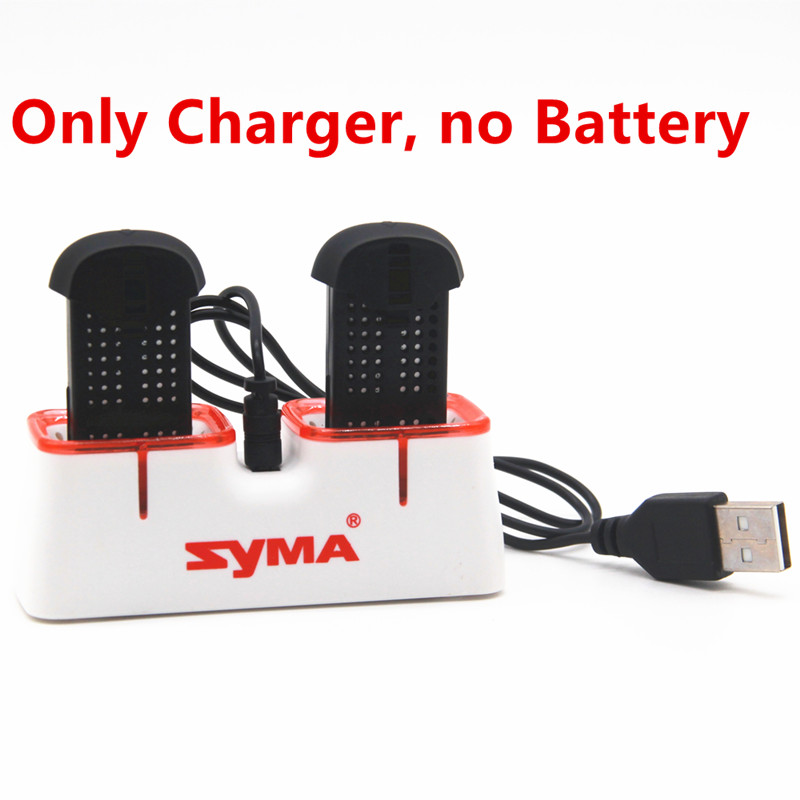 Battery Case Storage - デュアル USB 高速充電器 Syma X22 X22W