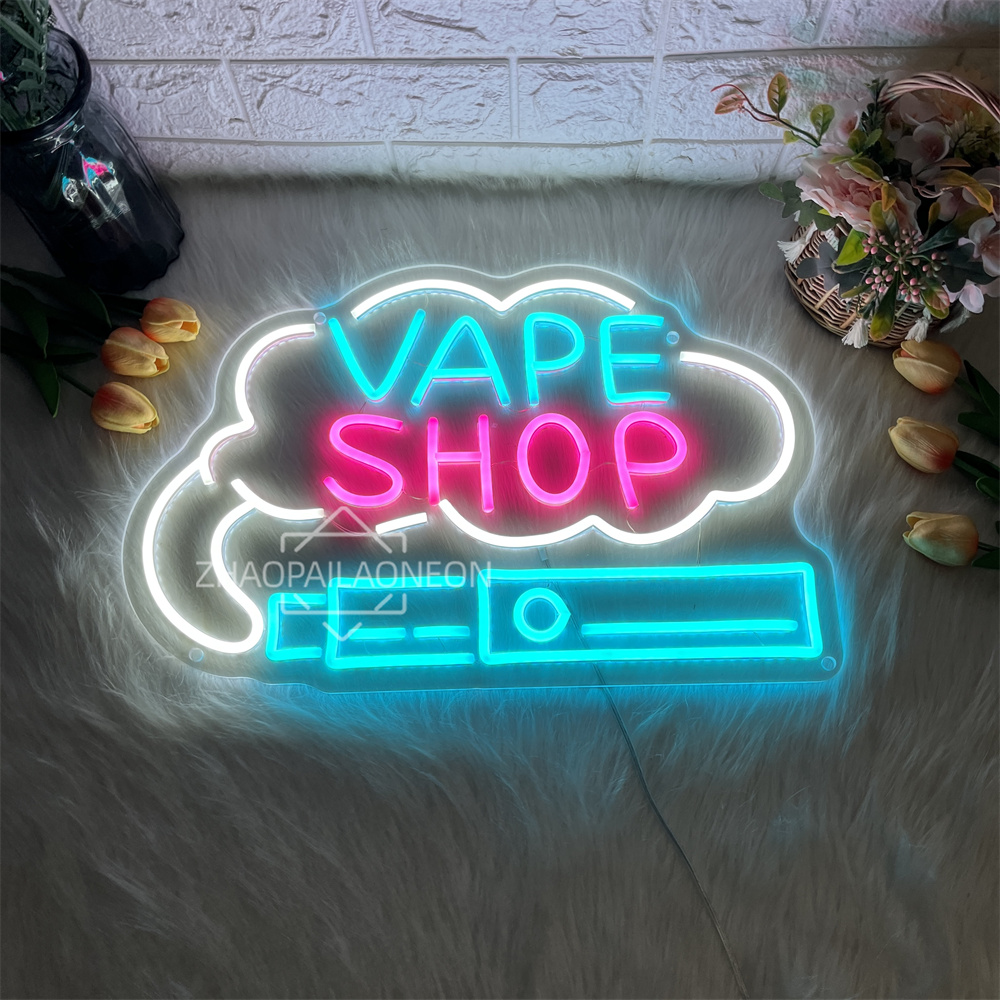 VAPE SHOP LEDネオンサイン 壁飾り パーティー  - Vaping Shop のレビューと価格