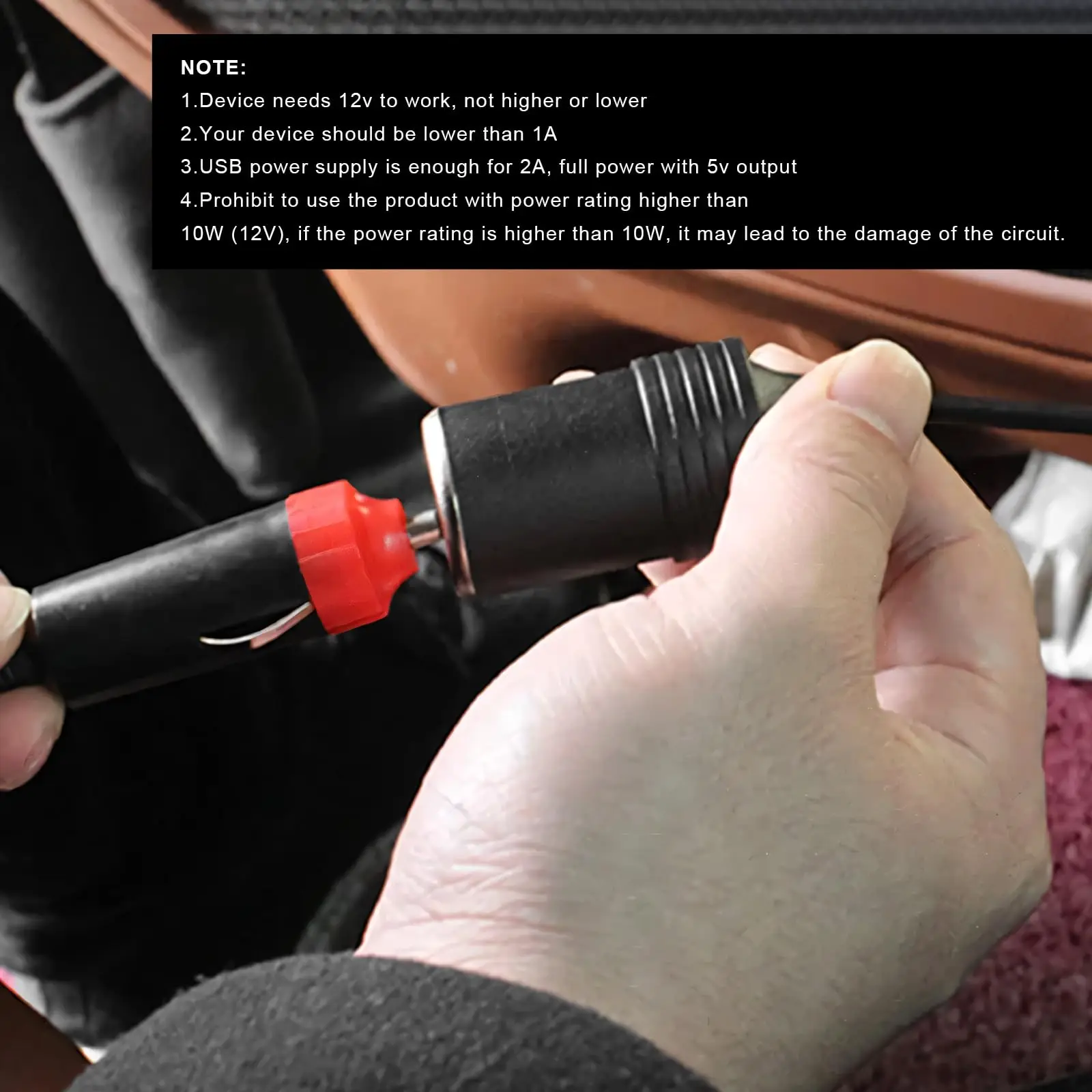 5V から 12V シガーライターソケットタイプ C USB - Accessories For Vaping のレビューと価格