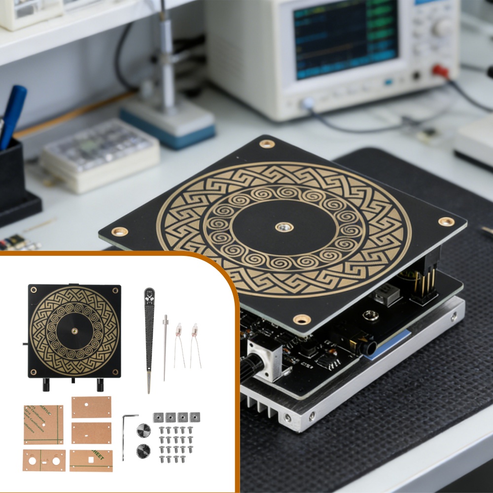 タッチ可能な音楽テスラコイル MTC デュアルモード Blu - Coil Building Kit のレビューと価格
