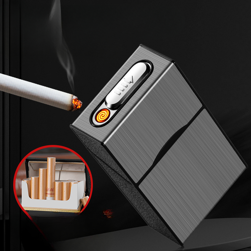 2 で 1 20 シガレットケースライターケース USB 充 - Accessories For Vaping のレビューと価格