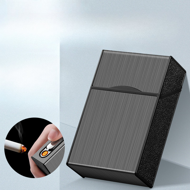 2 で 1 20 シガレットケースライターケース USB 充 - Accessories For Vaping のレビューと価格