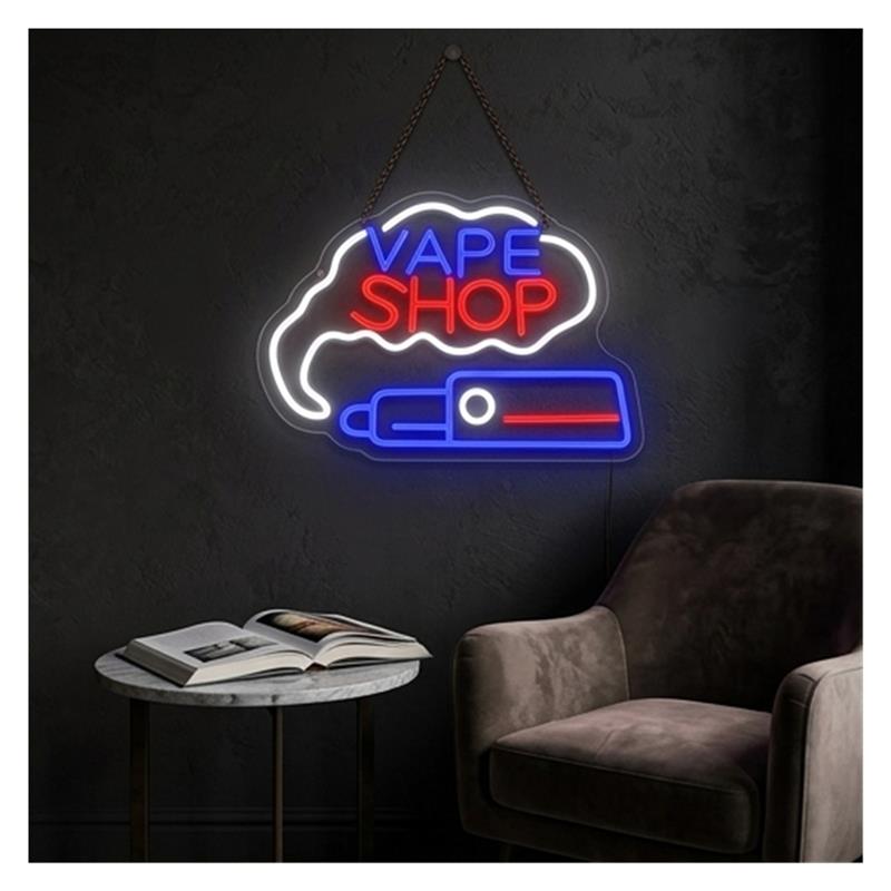 「Vape Shop Business」ネオンサイン USB - Vaping Shop のレビューと価格