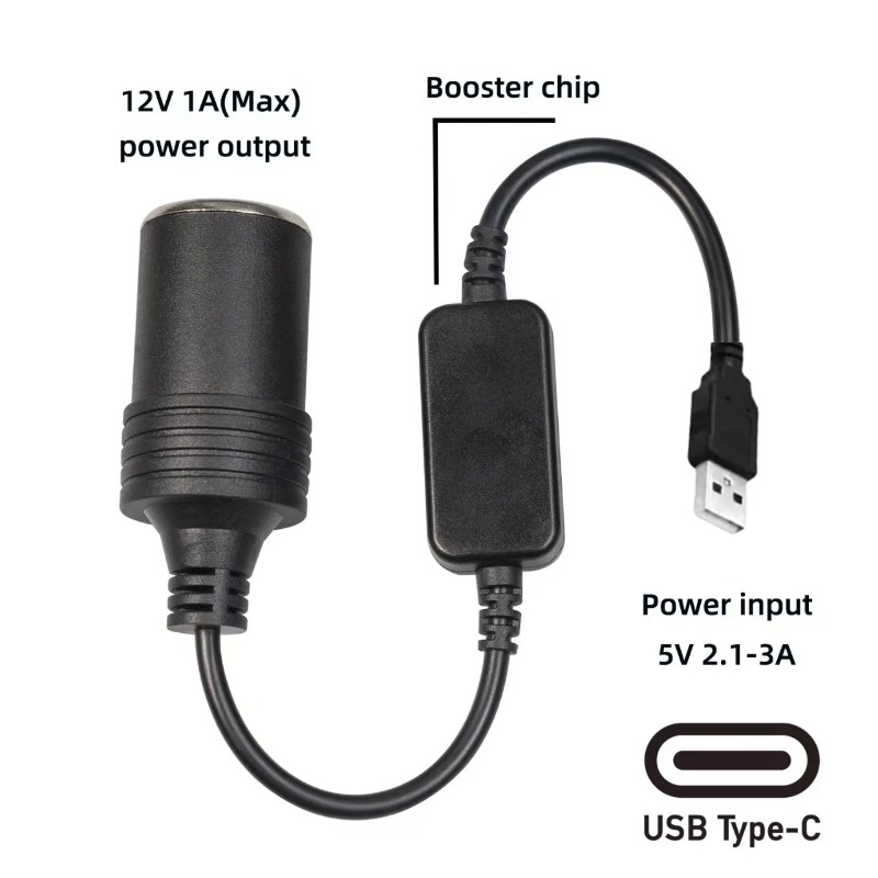 5V 2A USB - 12V シガーソケット USB オス - Accessories For Vaping のレビューと価格