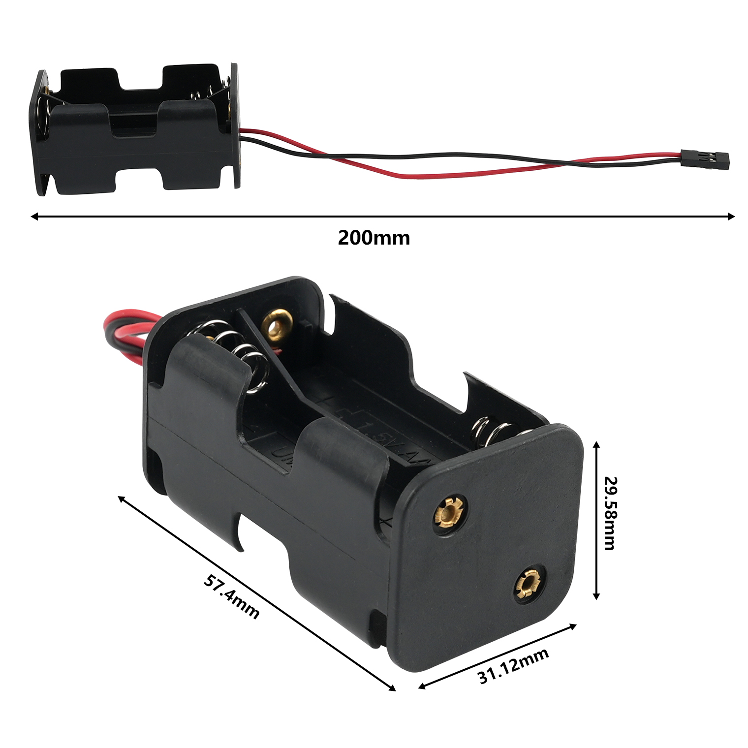 Rc小型サーボテスター,3ch,esc,g t power  - Battery Case Storage のレビューと価格
