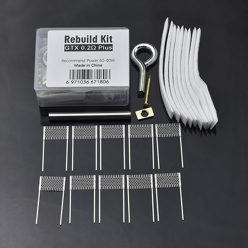 DIY リビルドキット GTX 0.2ohm プラスメッシュ - Coil Building Kit のレビューと価格