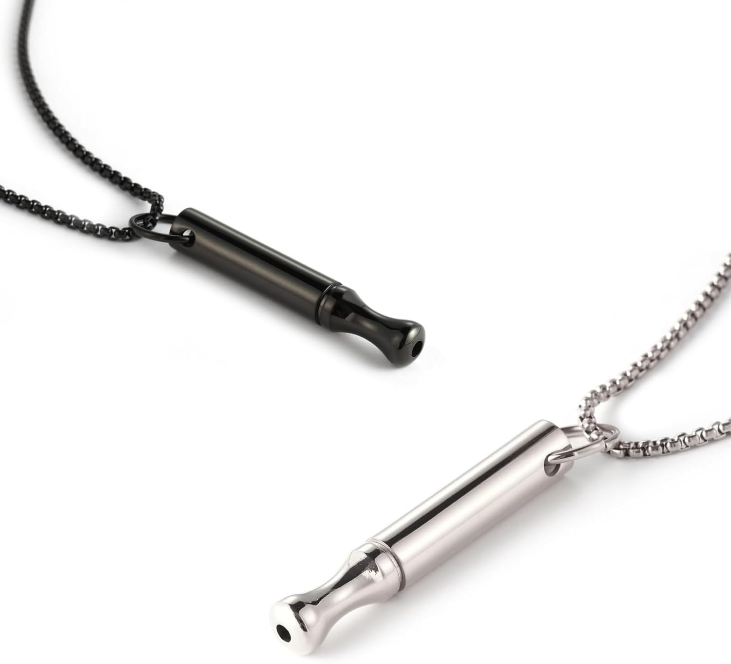 チタン鋼呼吸ネックレス 不安軽減 ブレスリンク 禁煙 ベイプ - Accessories For Vaping のレビューと価格